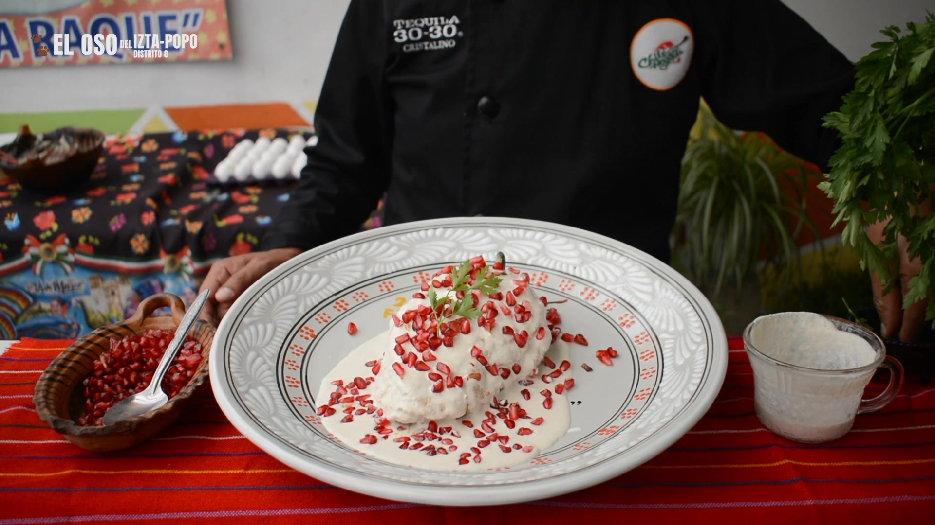 Mariscos y Chiles en Nogada 