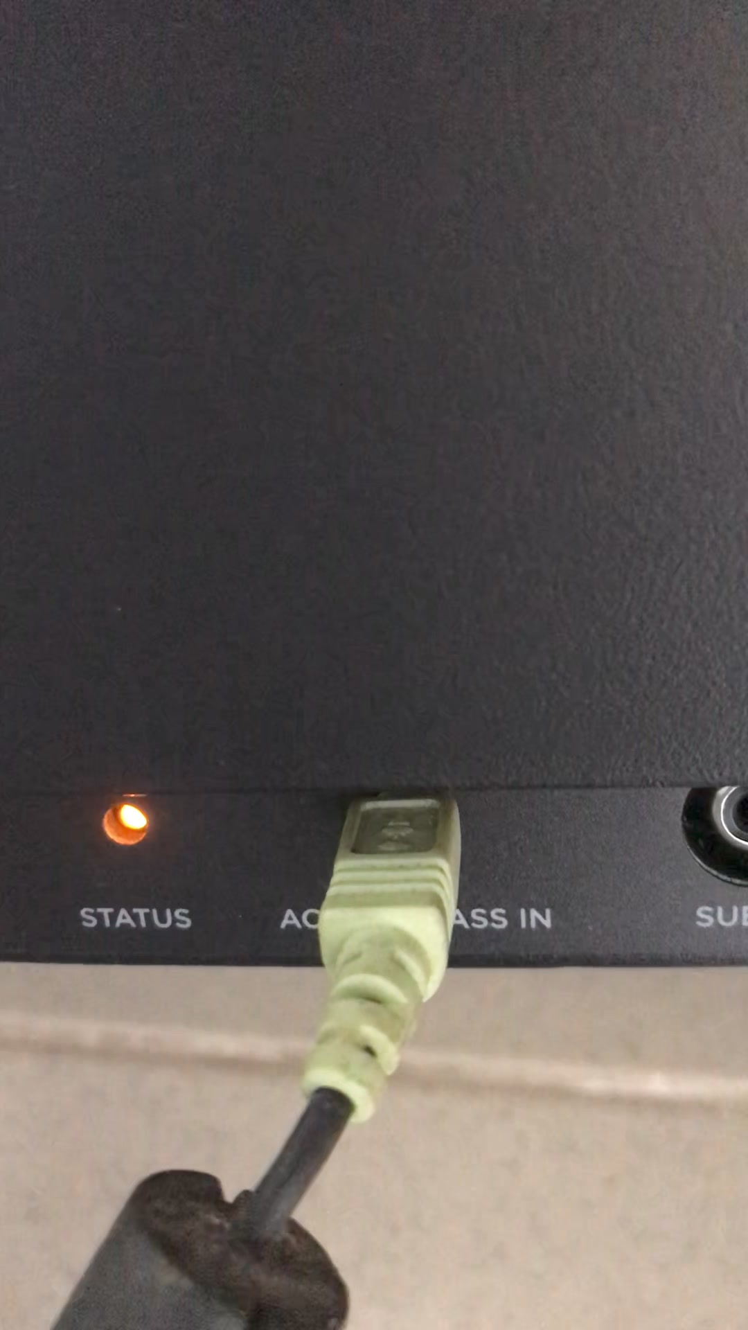 How to fix bass module 300 connection issue with Soundtouch300