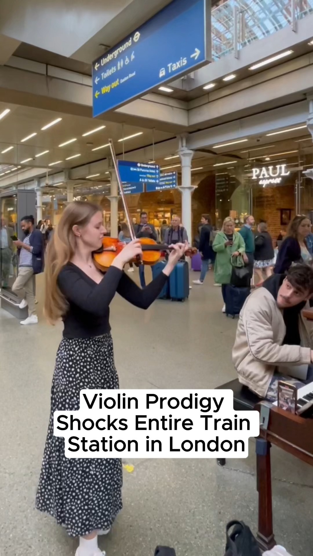 INSANE Vivaldi performance in London train station! 🔥 This video broke ...
