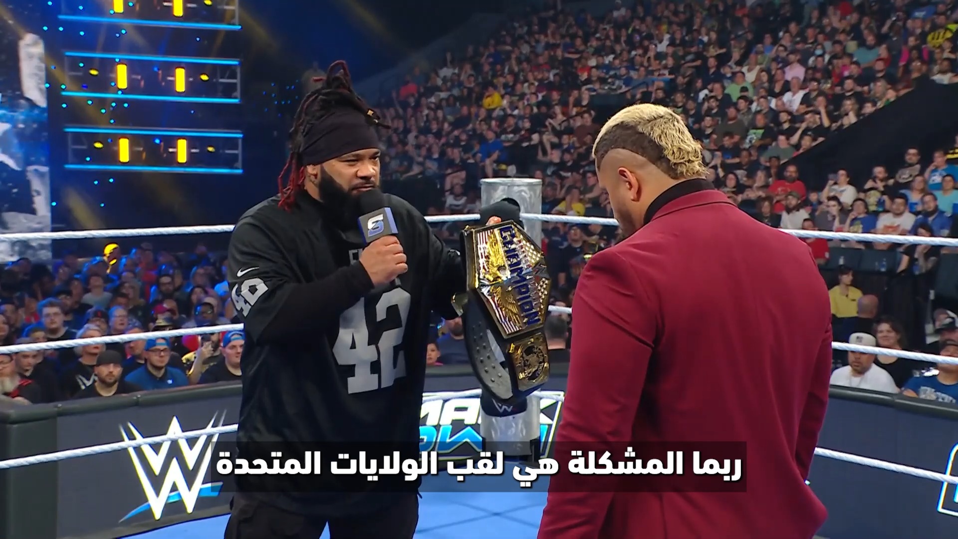 جيمي أوسو ينقذ جايكوب فاتو من هجوم سولو سيكوا وجاي سي ماتيو! #SmackDown ...