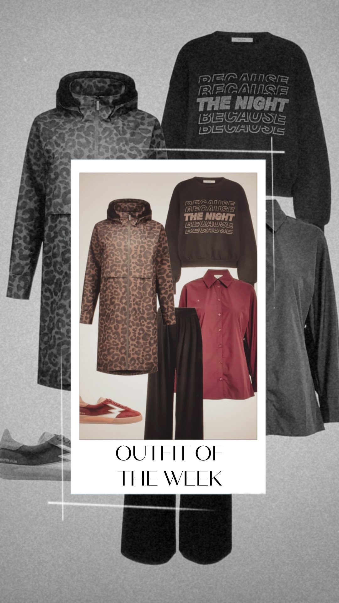 Outfit of the week🐆 De perfecte jas om er fashionable bij te lopen in ...