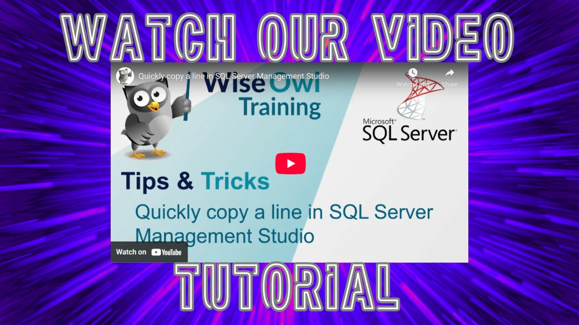 Keyboard shortcuts to quickly duplicate a line of code in SQL Server ...