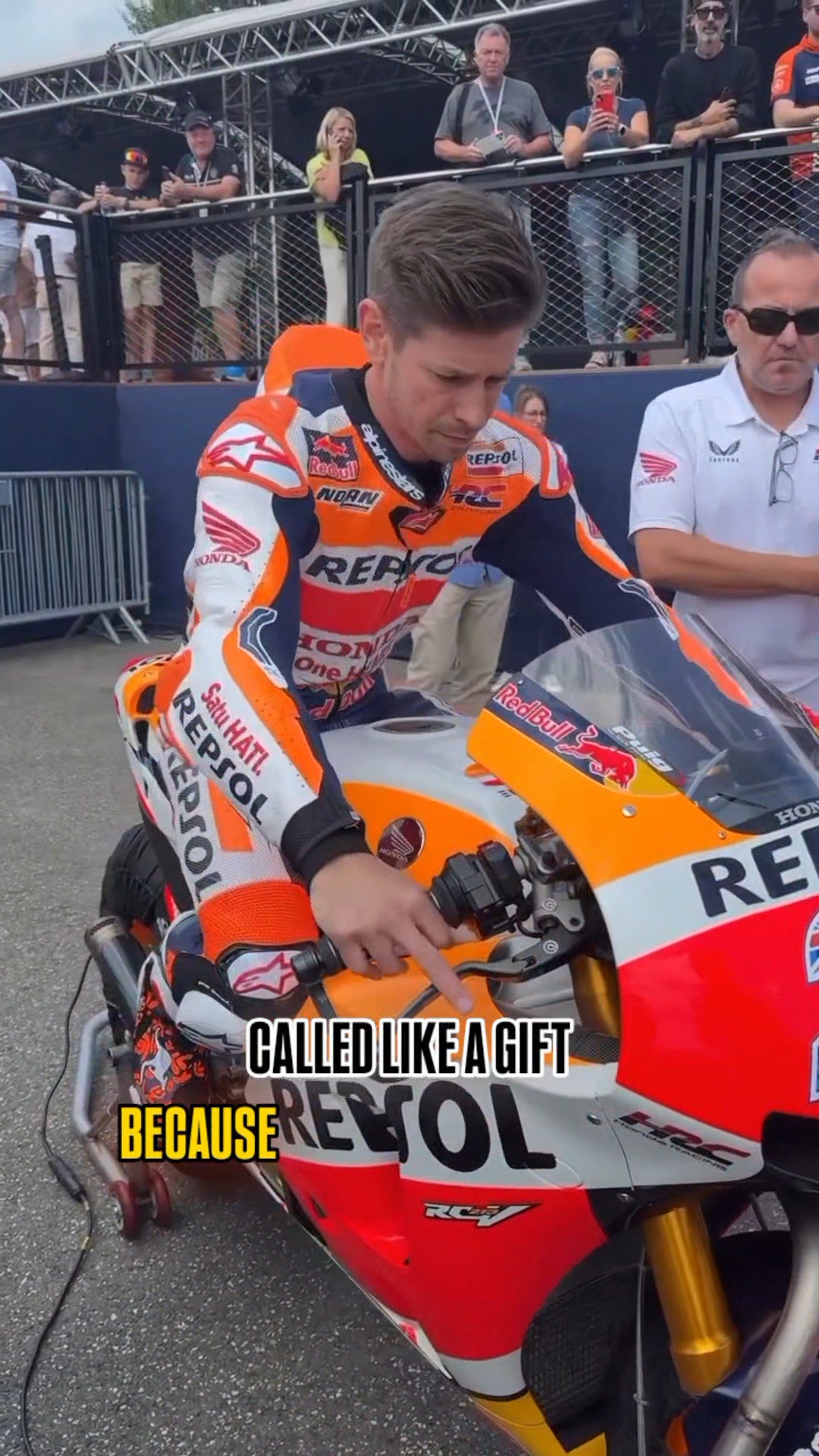 Casey Stoner's 2011 title winning Honda 🦘🇯🇵