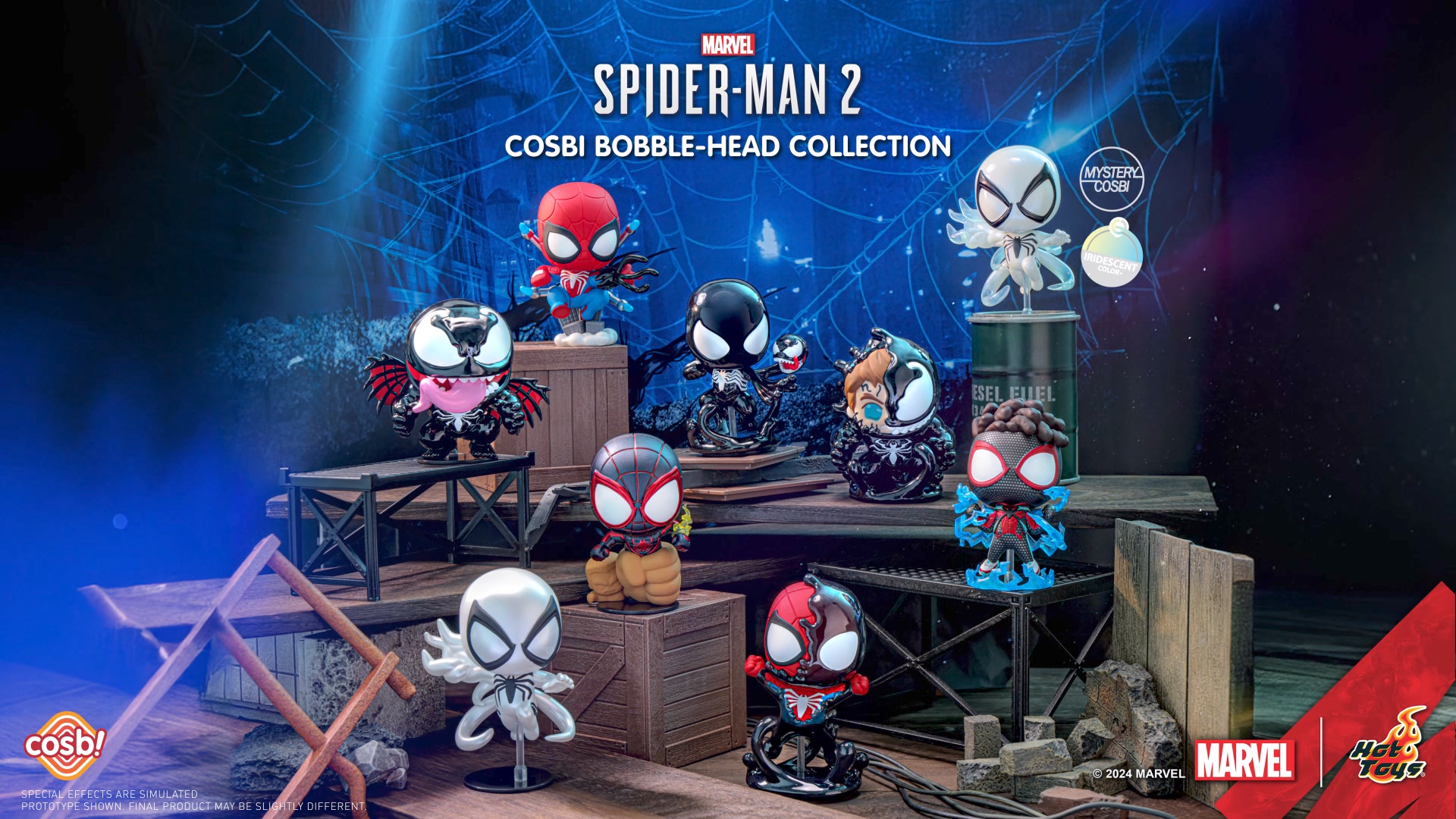 Level up your Marvel's Spider-Man 2 collection with our Cosbi