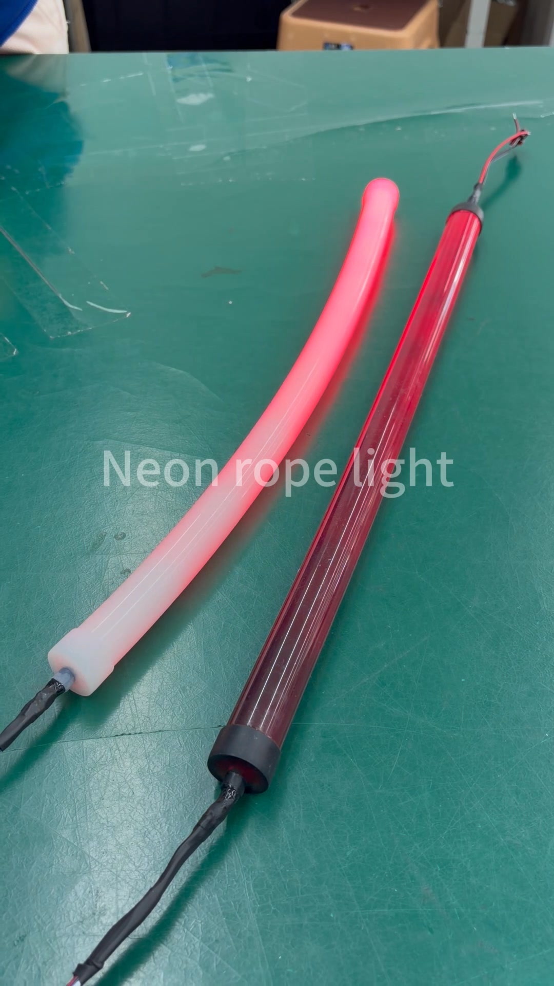 25mm 360 degree neon rope light DMX512 RGBW addressable 24V led strip ...