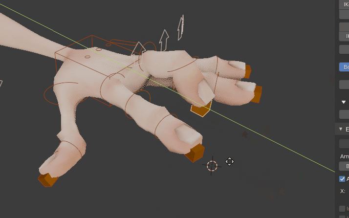 Fingers IKs are now part of Auto-Rig Pro! Backward compatible with ...