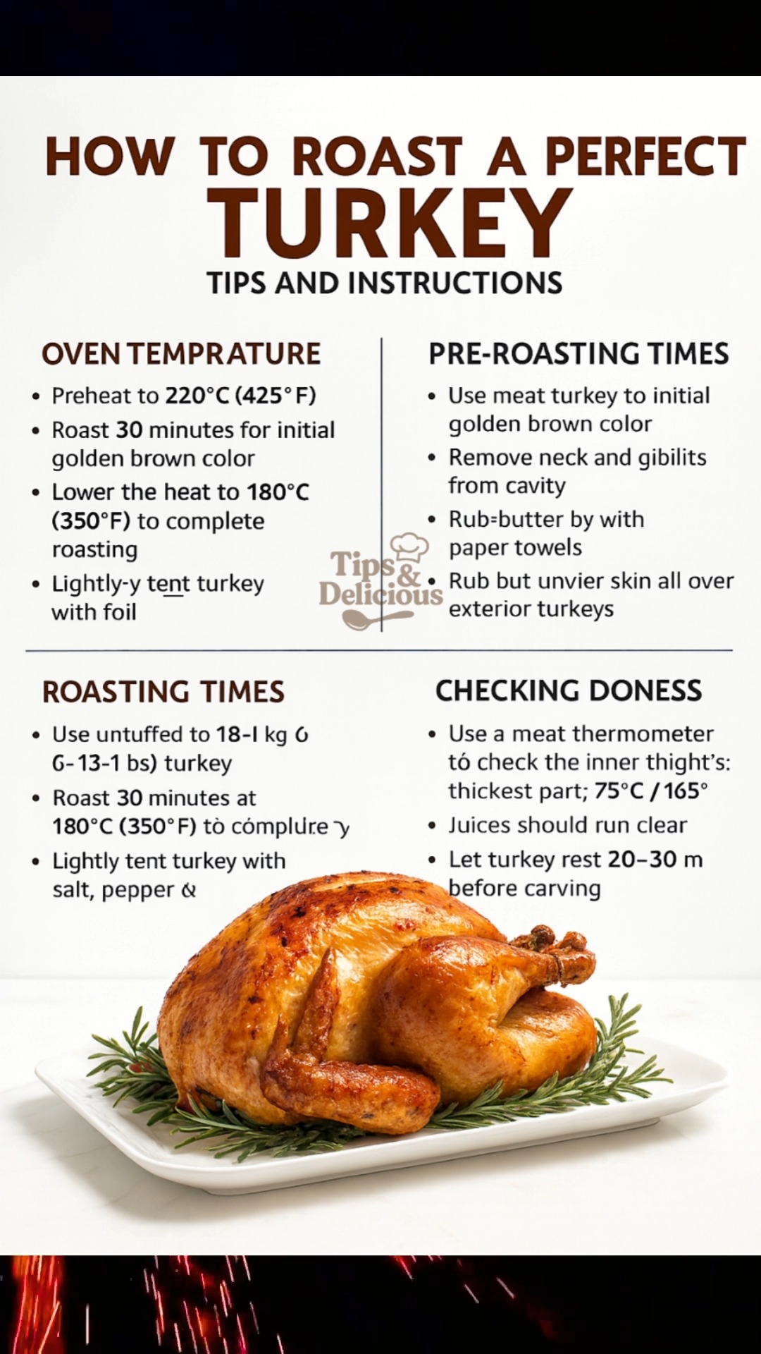 Want the PERFECT Thanksgiving turkey? Golden, juicy, flavorful, and ...
