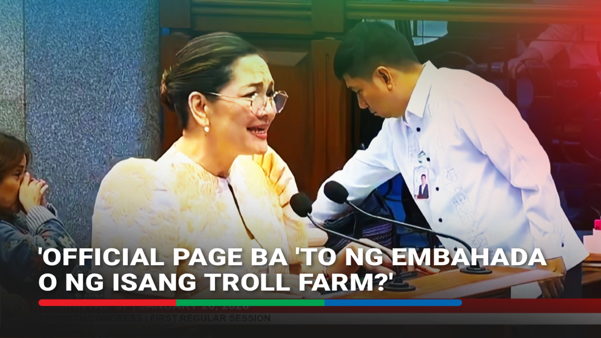 Maaanghang na salita ang binitawan ni Senador Risa Hontiveros sa ...