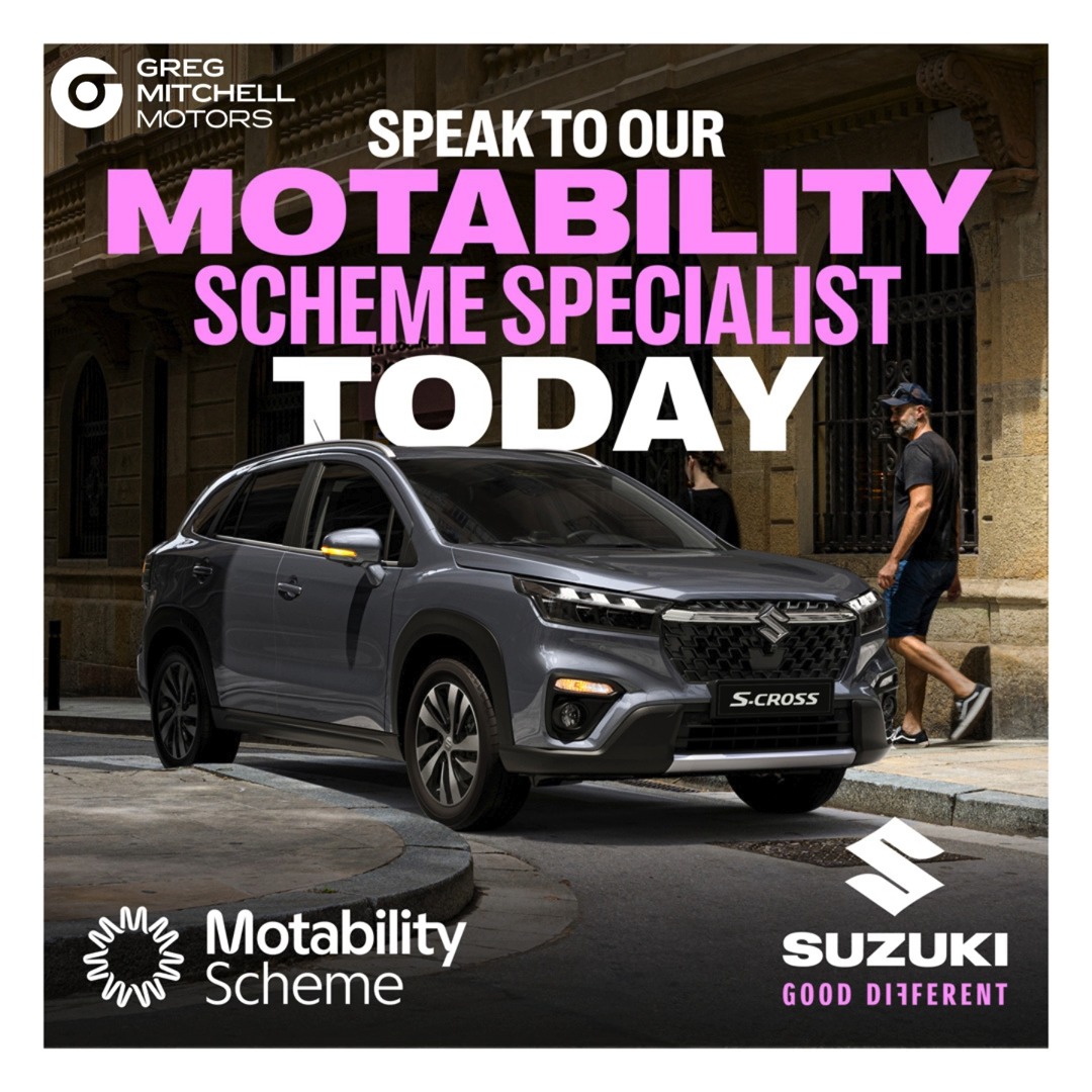 🚗 Drive away in a new Suzuki S-Cross on Motability from £0 Advance ...