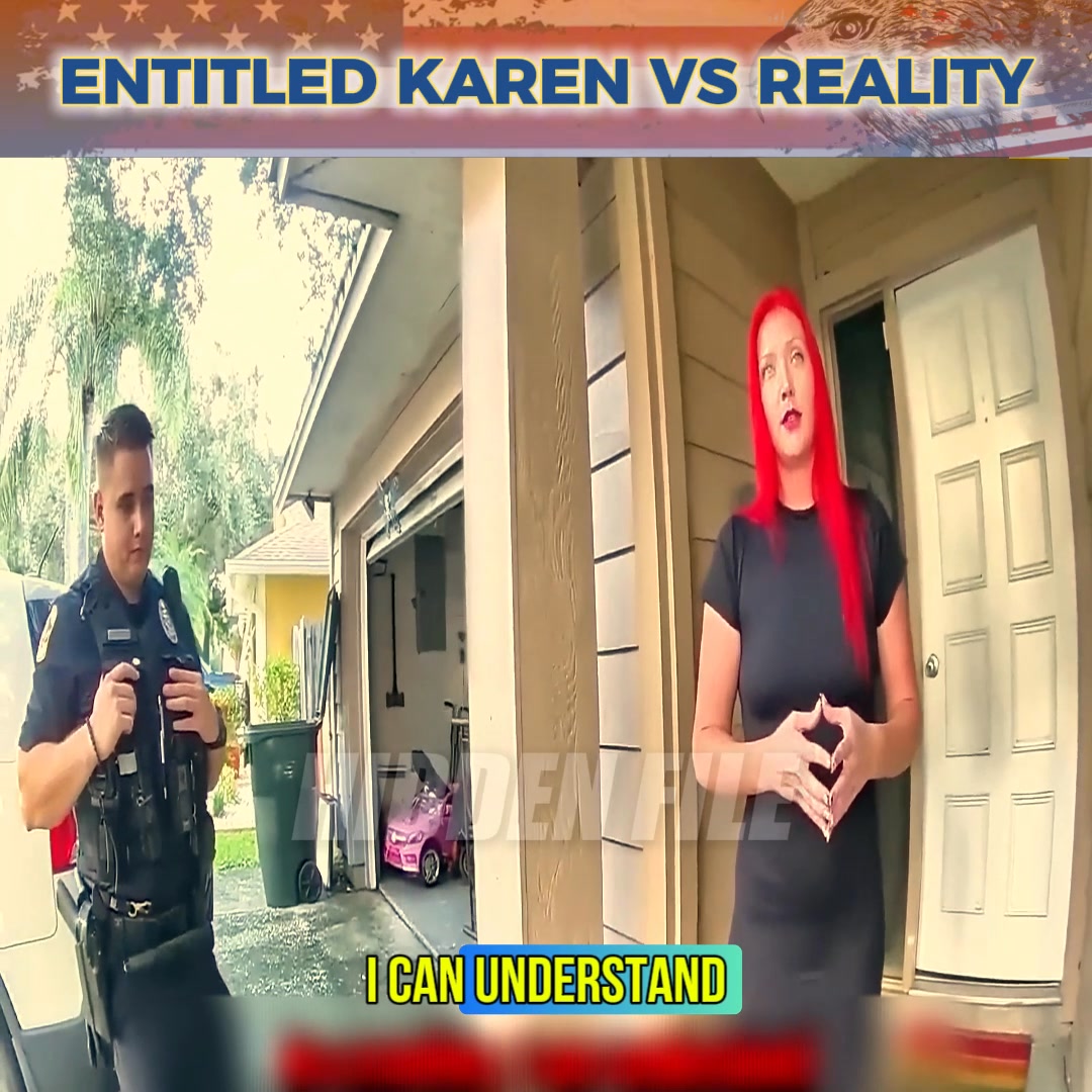 Entitled Karen Faces Instant Reality Check | Bodycam Footage She walked ...