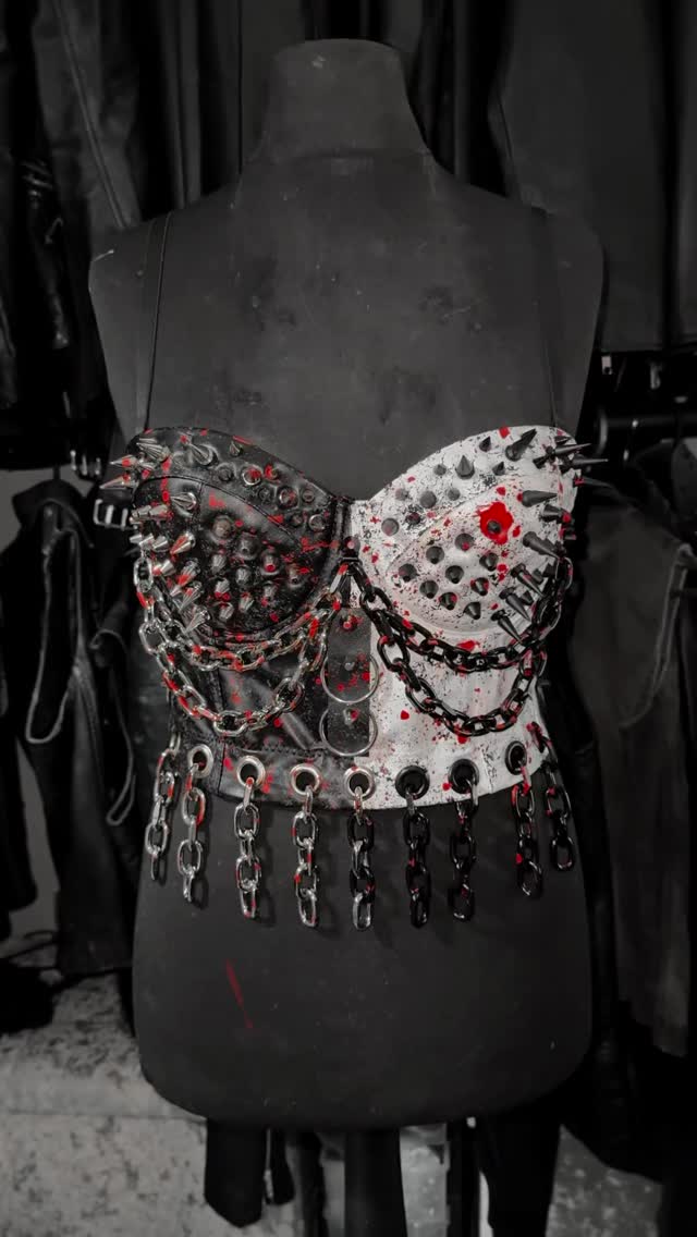 Take a closer look at our recent Rhea Ripley x Terrifier Bustier ...