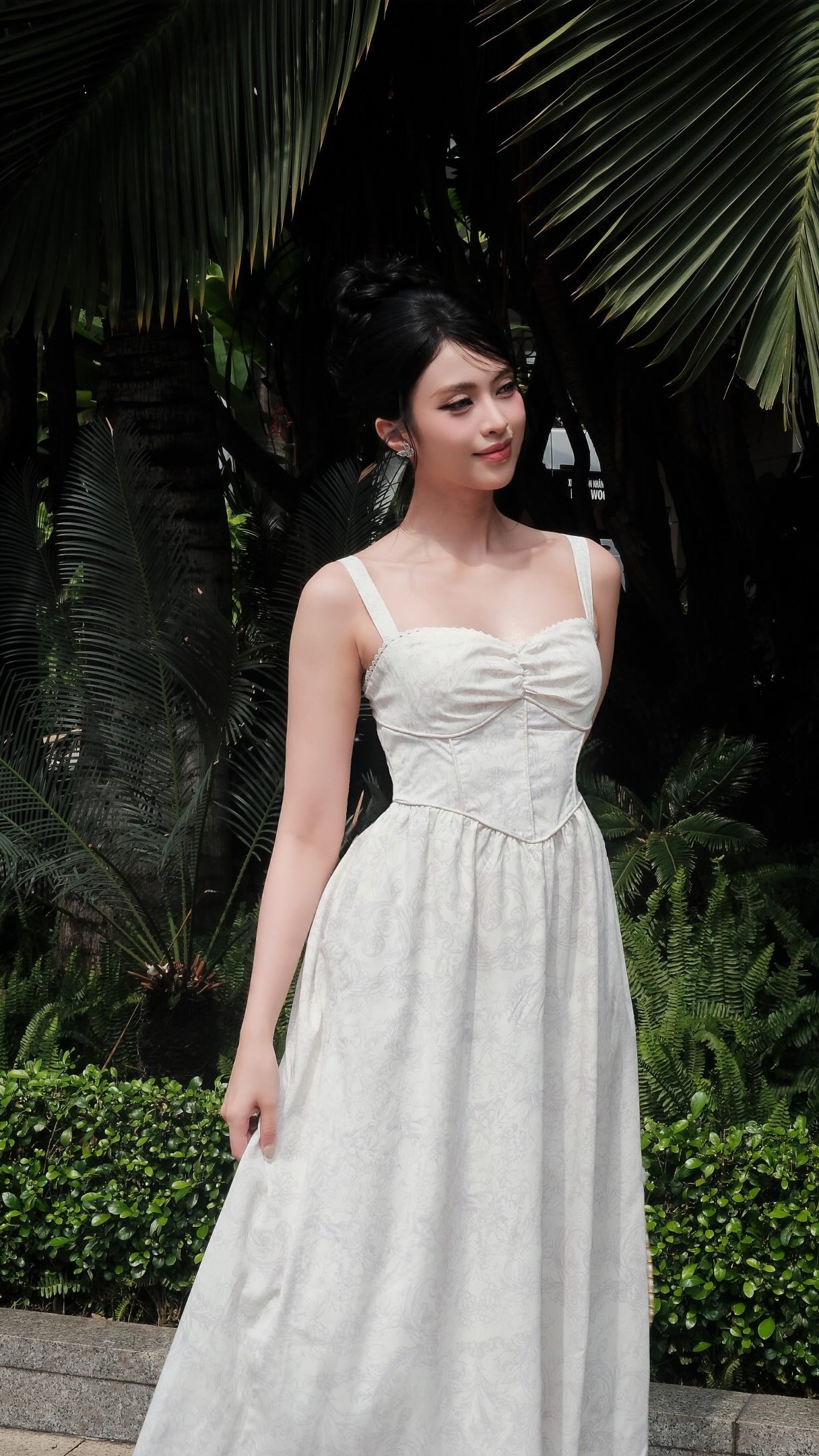 cute peach colored dresses Vacation Cove Smocked Maxi In Almost sold out Hailey Bieber Wears a Size:Custom Size(leaving a note) 20OFF
