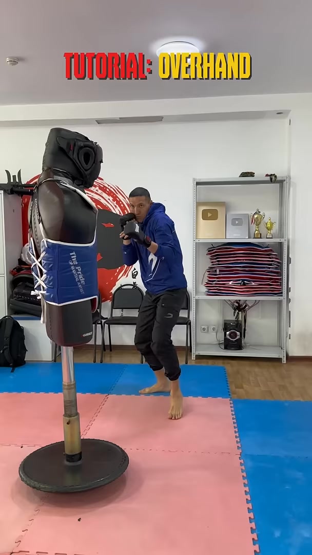 Tutorial: overhand ???? #boxing #boxer #mma #usa #muaythai ...