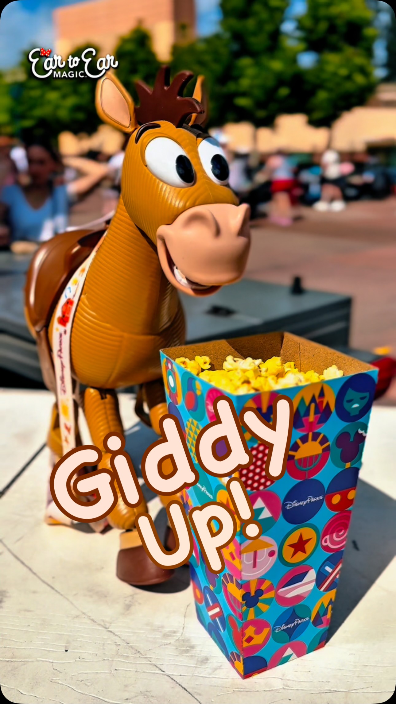 Yee-haw! 🤠 The new Toy Story Bullseye Popcorn Bucket has galloped