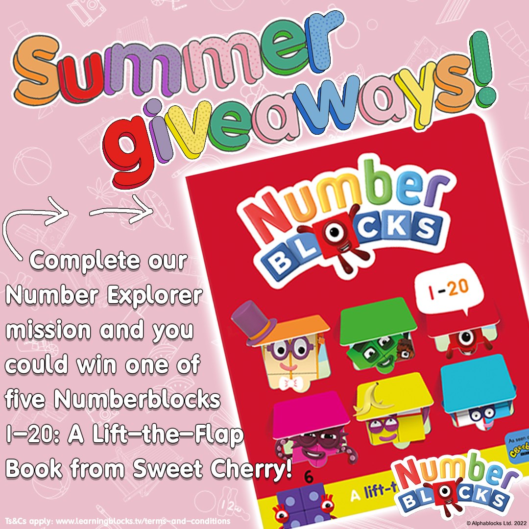 Numberblocks - 🏝️ Summer giveaways 🏝️ Is your little... | Facebook