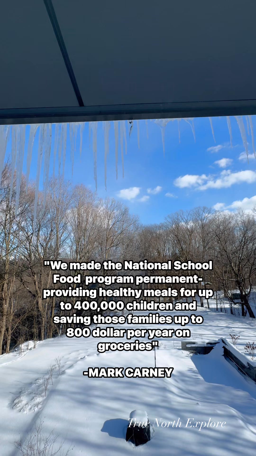 "We made the National School Food program permanent-providing healthy ...