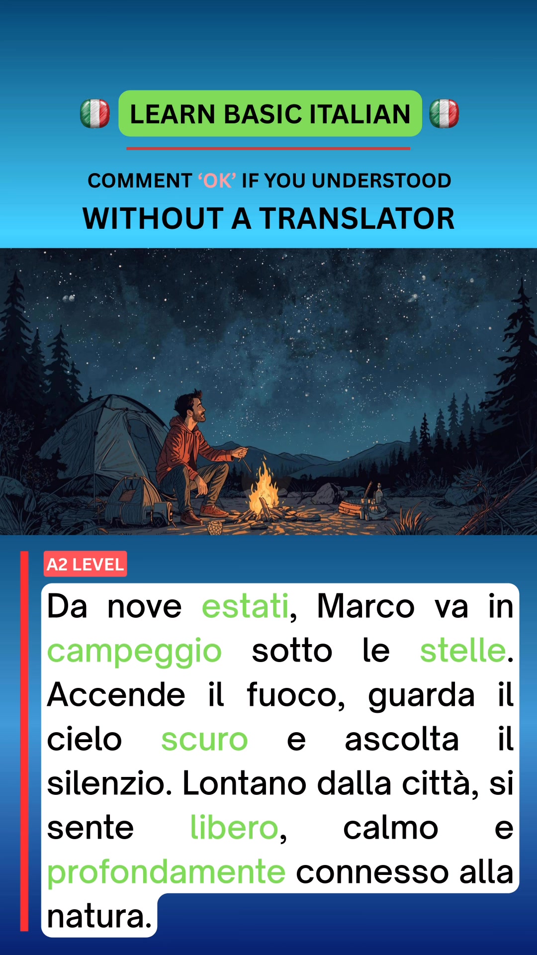 Italian for beginners 🇮🇹 . . . . . . . . . #learnitalian # ...
