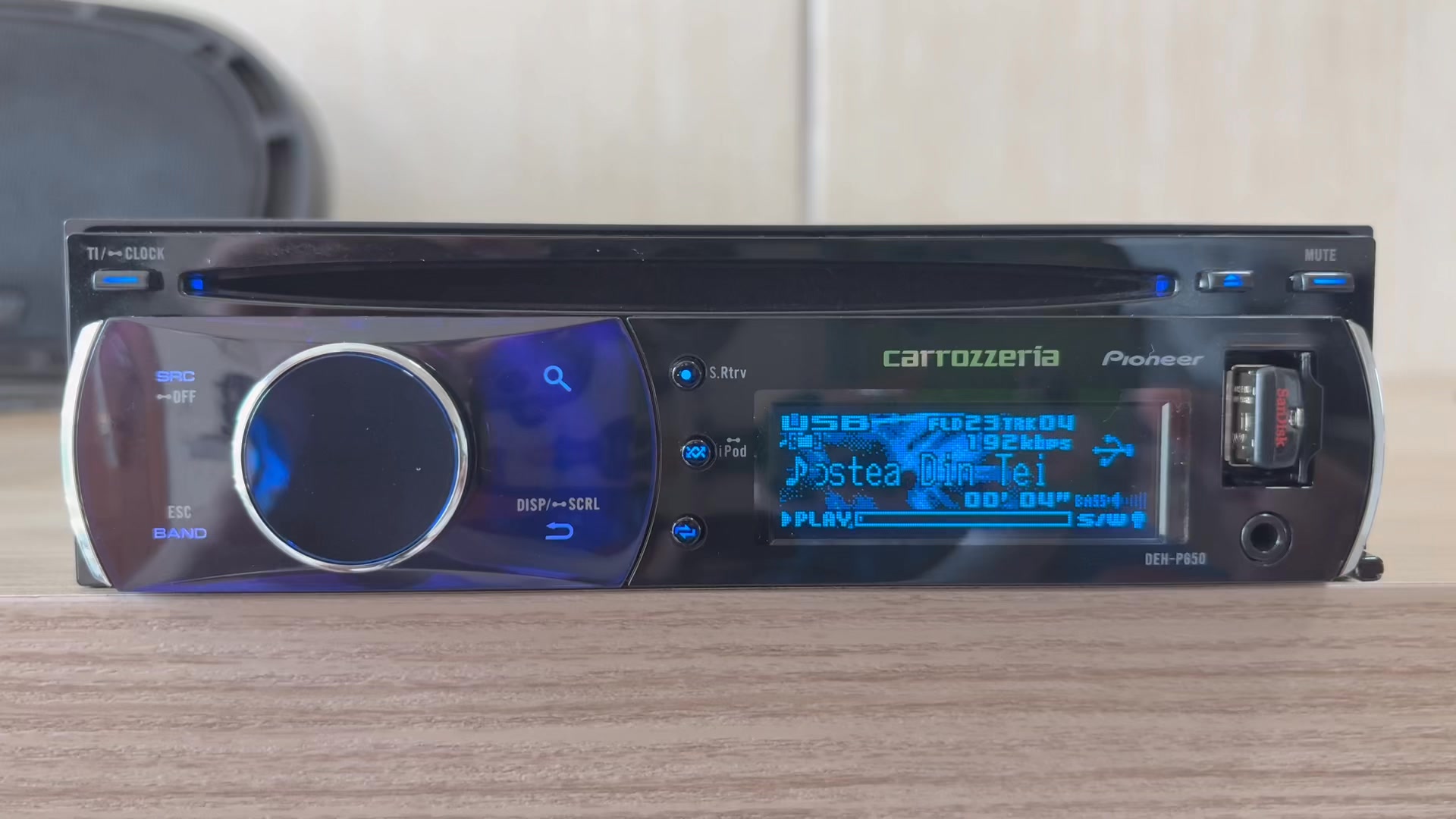 Pioneer Carrozzeria DEH-P650 Aparelho 100% funcional em ótimo