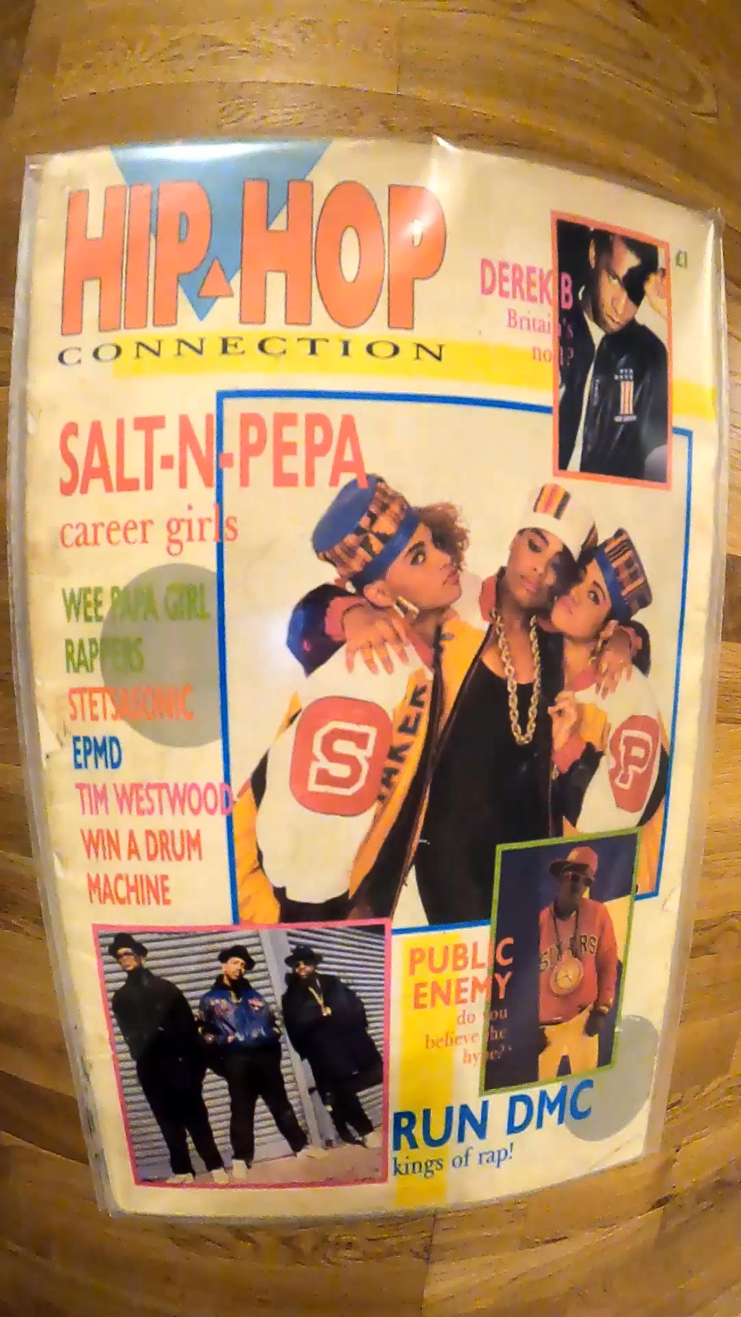 Released 35 years agothe July issue of Hip-Hop Connection