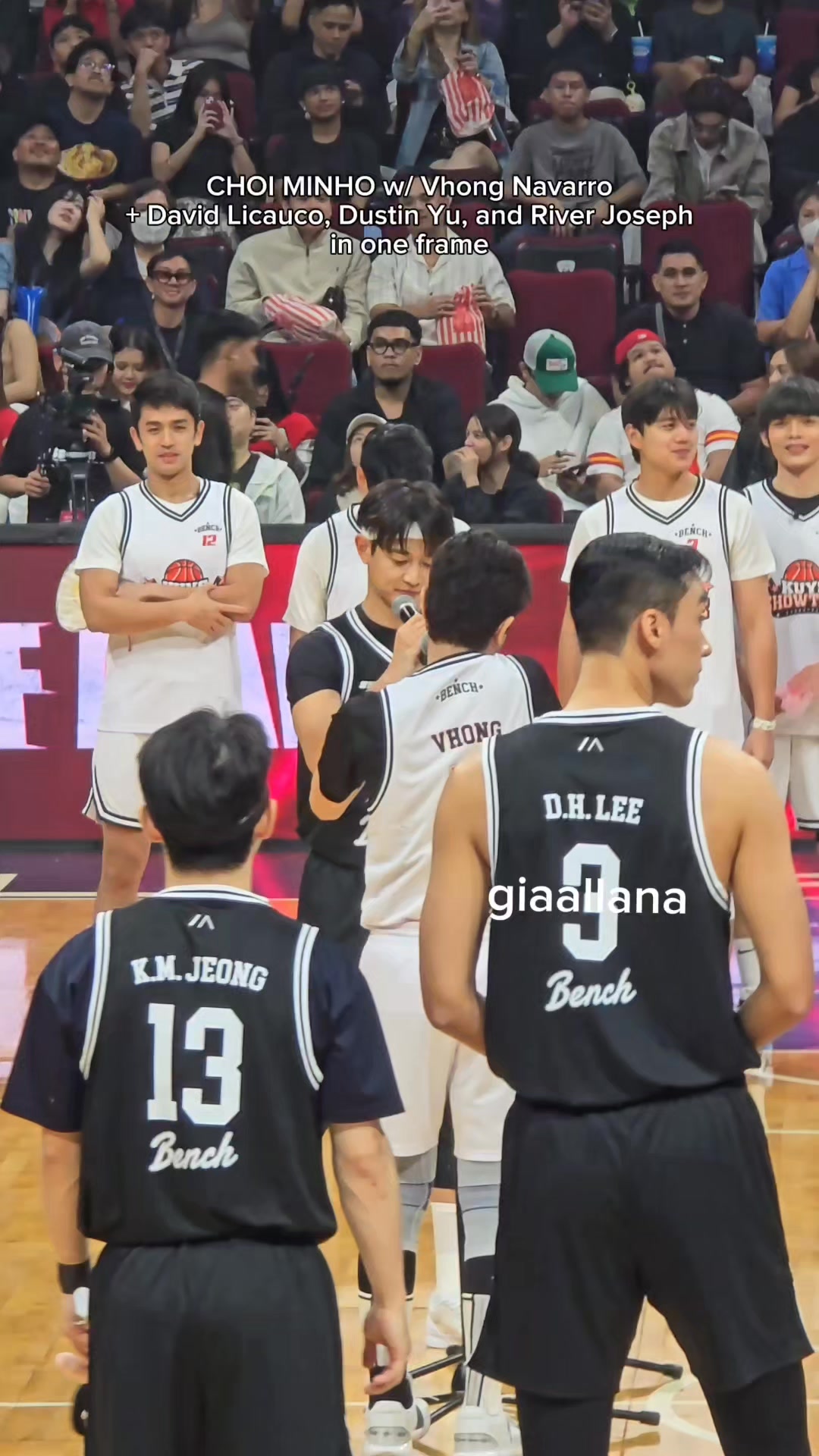 Choi Minho with Vhong Navarro + David Licauco, Dustin Yu, and River ...
