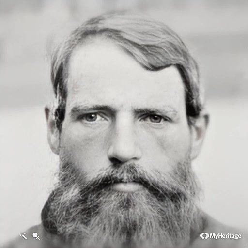 My Heritage animation of Captain Christian Rath of the 17th Michigan ...