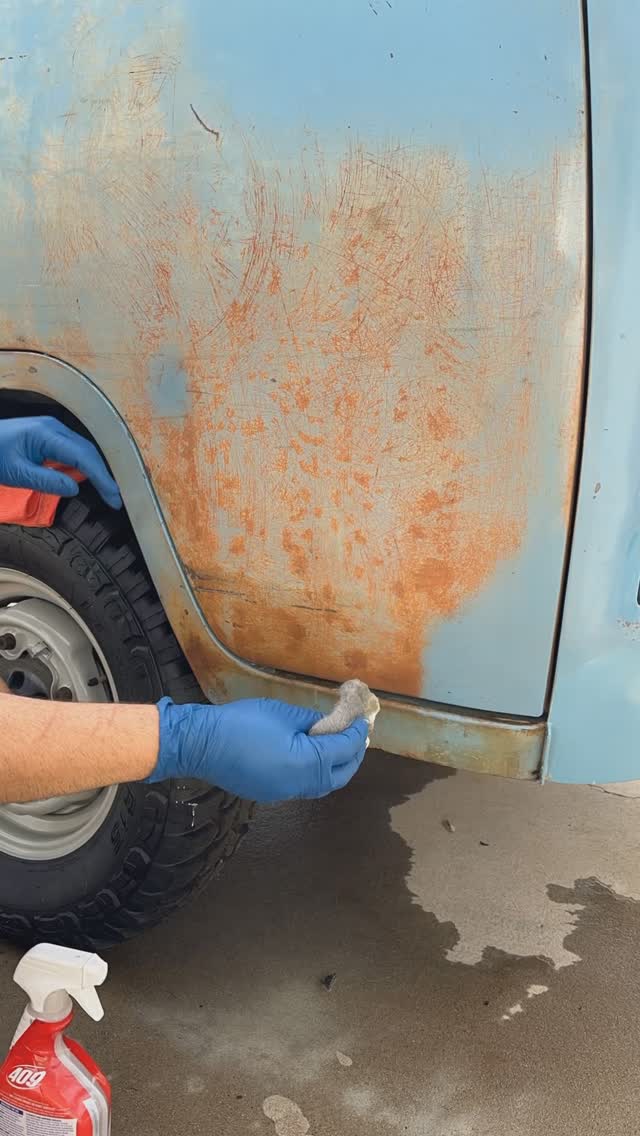 OG paint preservation isn’t magic, but it looks like it is! Removing ...