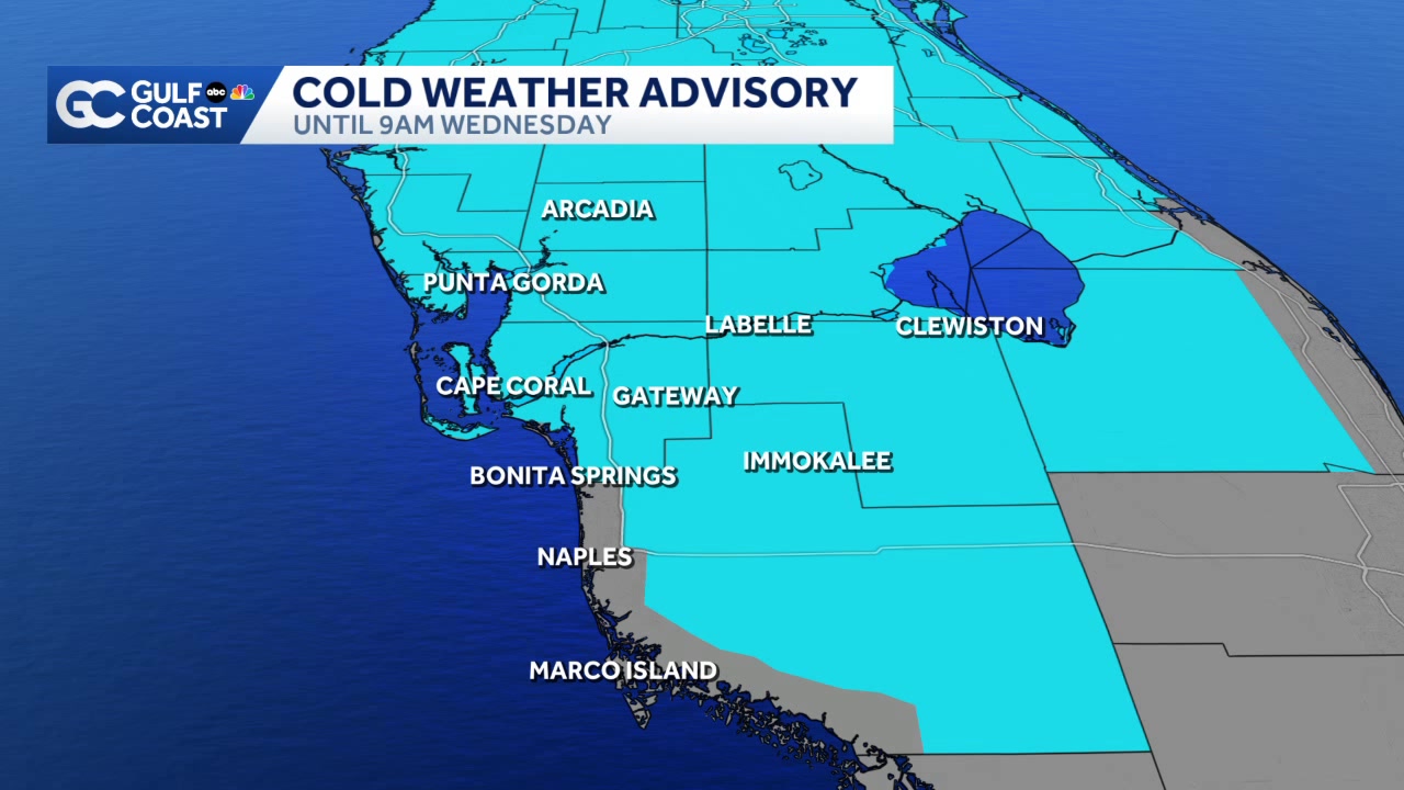 It's the coldest New Years Eve in 25 years across SWFL! Here's a check ...