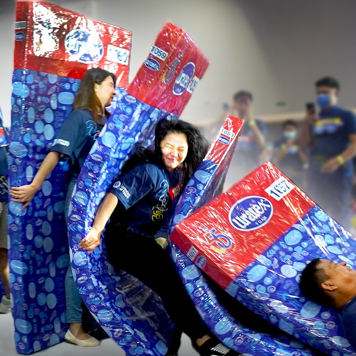 An epic mattress topple by Multiflex RNC in the Philippines 🛏️😆 ...