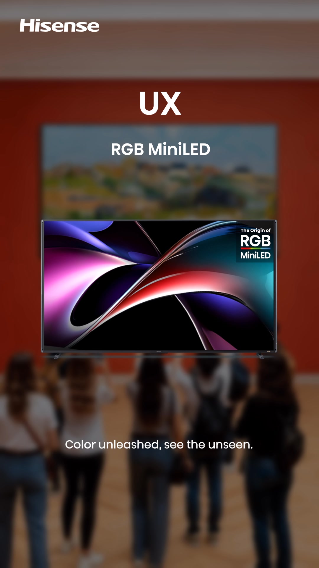 Hisense RD-53WR2S features a LED display with touch button control for ...