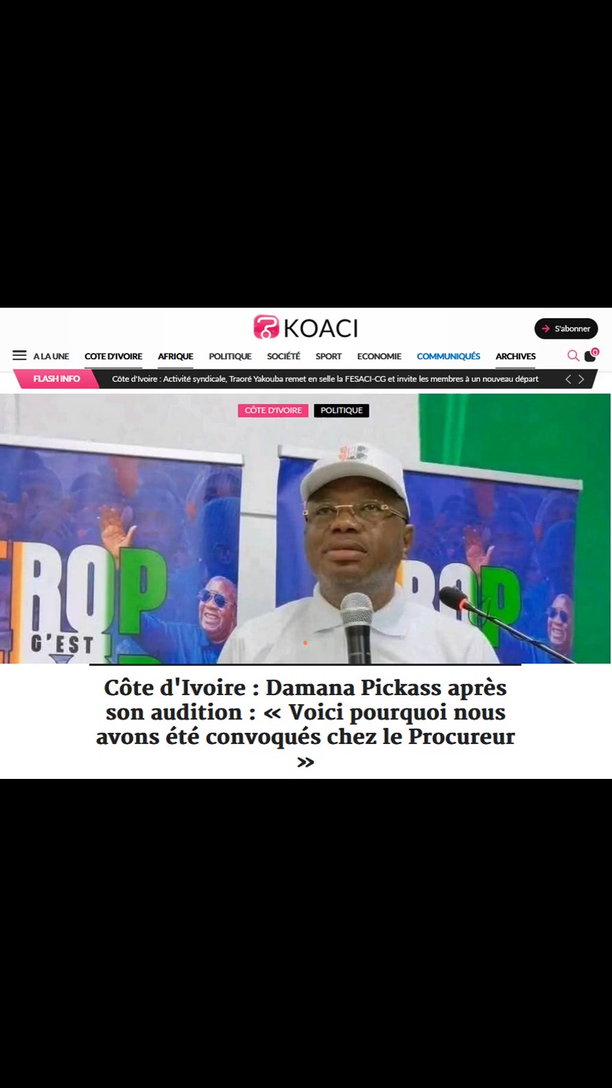 L'info au coeur de l'Afrique | koaci.com | Facebook
