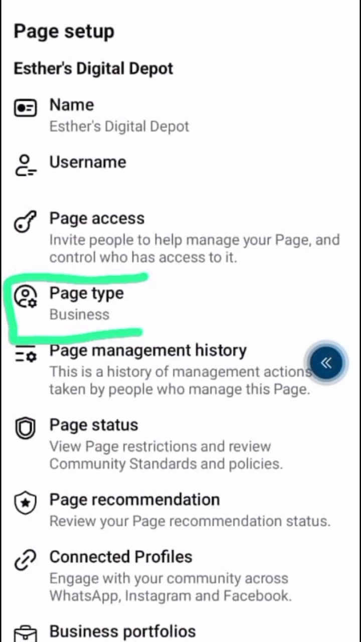 How to change page setting from Business to Creator #facebooksetting # ...