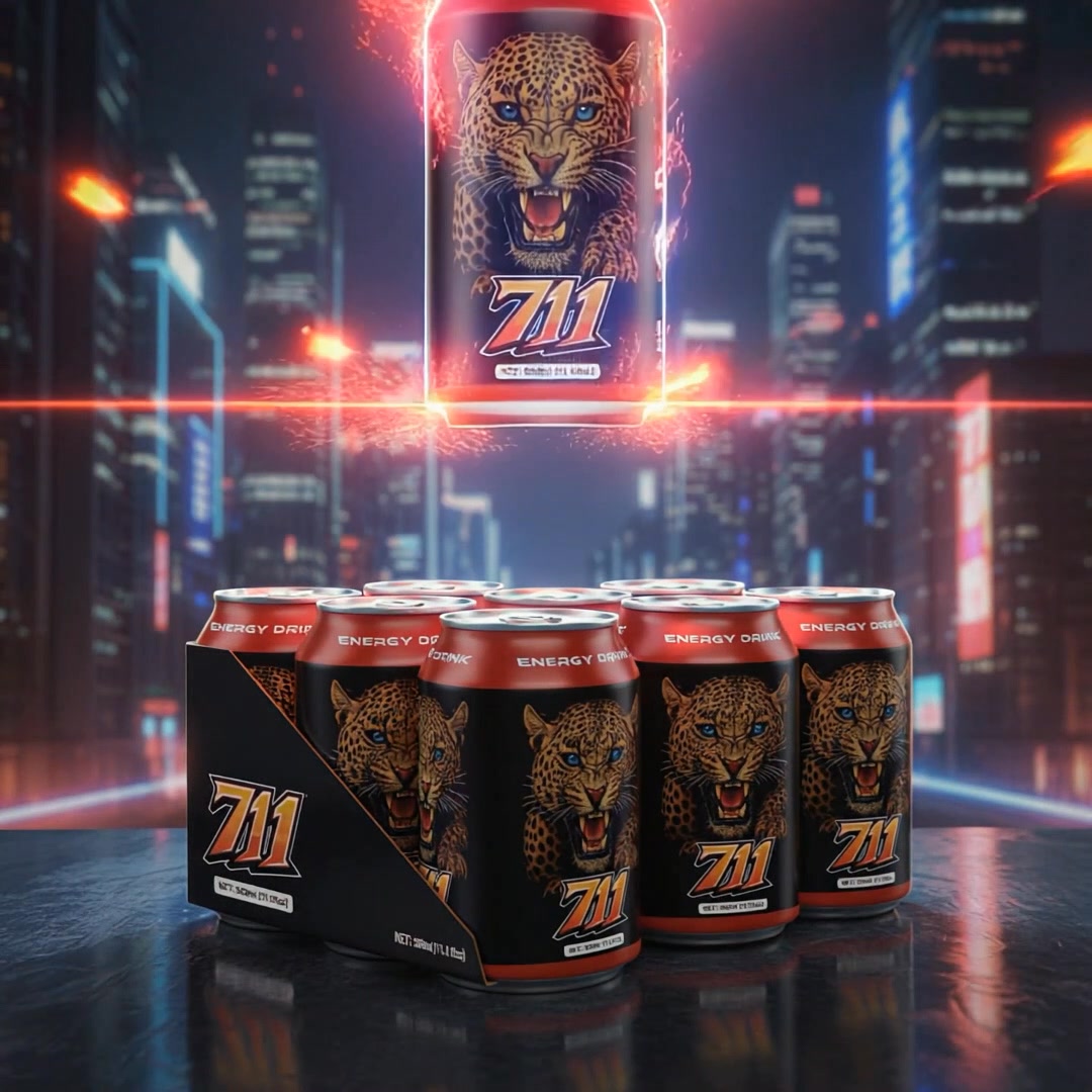 711 ENERGY DRINK — RÉVEILLE LA BÊTE EN TOI. D’une seule canette à une ...