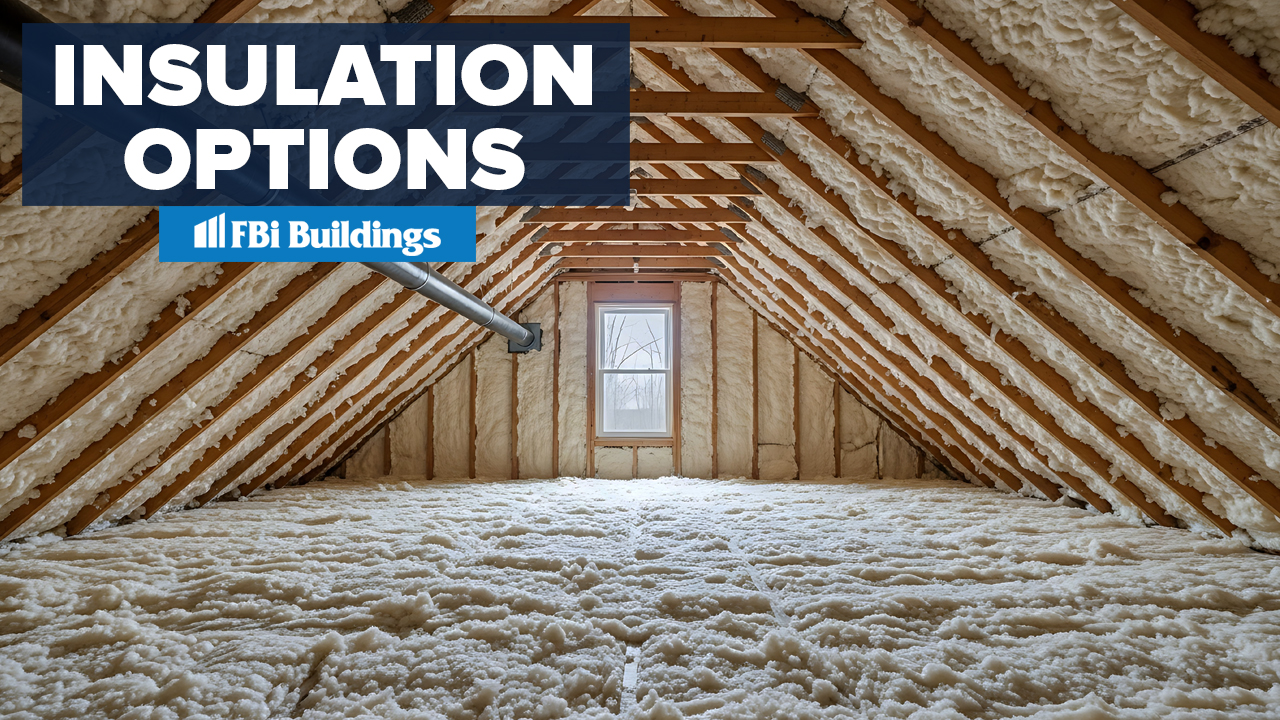 Choosing the right pole barn insulation can make all the difference in ...