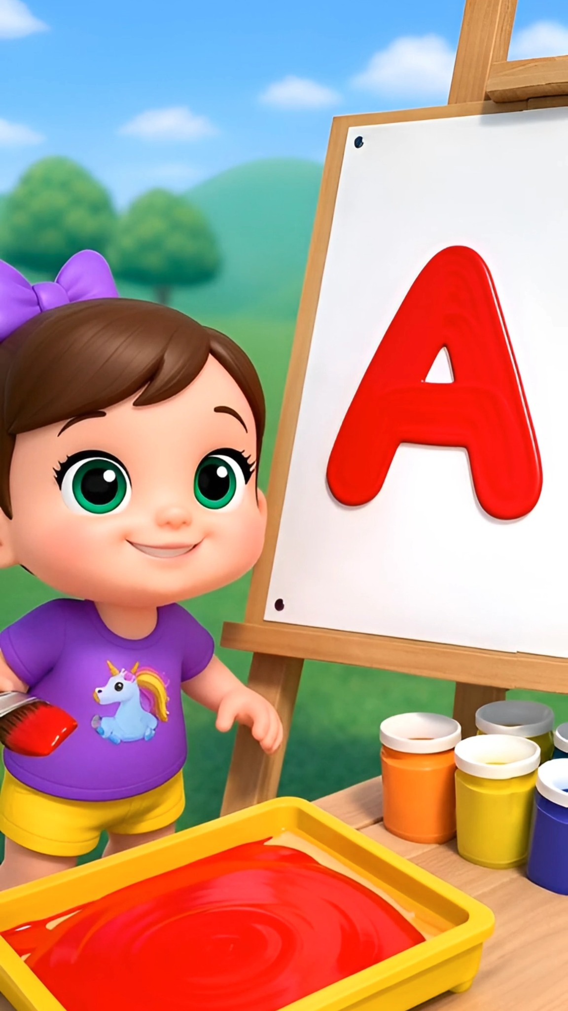 Learn & Count ABC Easy Way 🎨 | Alphabet Learning for Kids| @zoobytoons ...