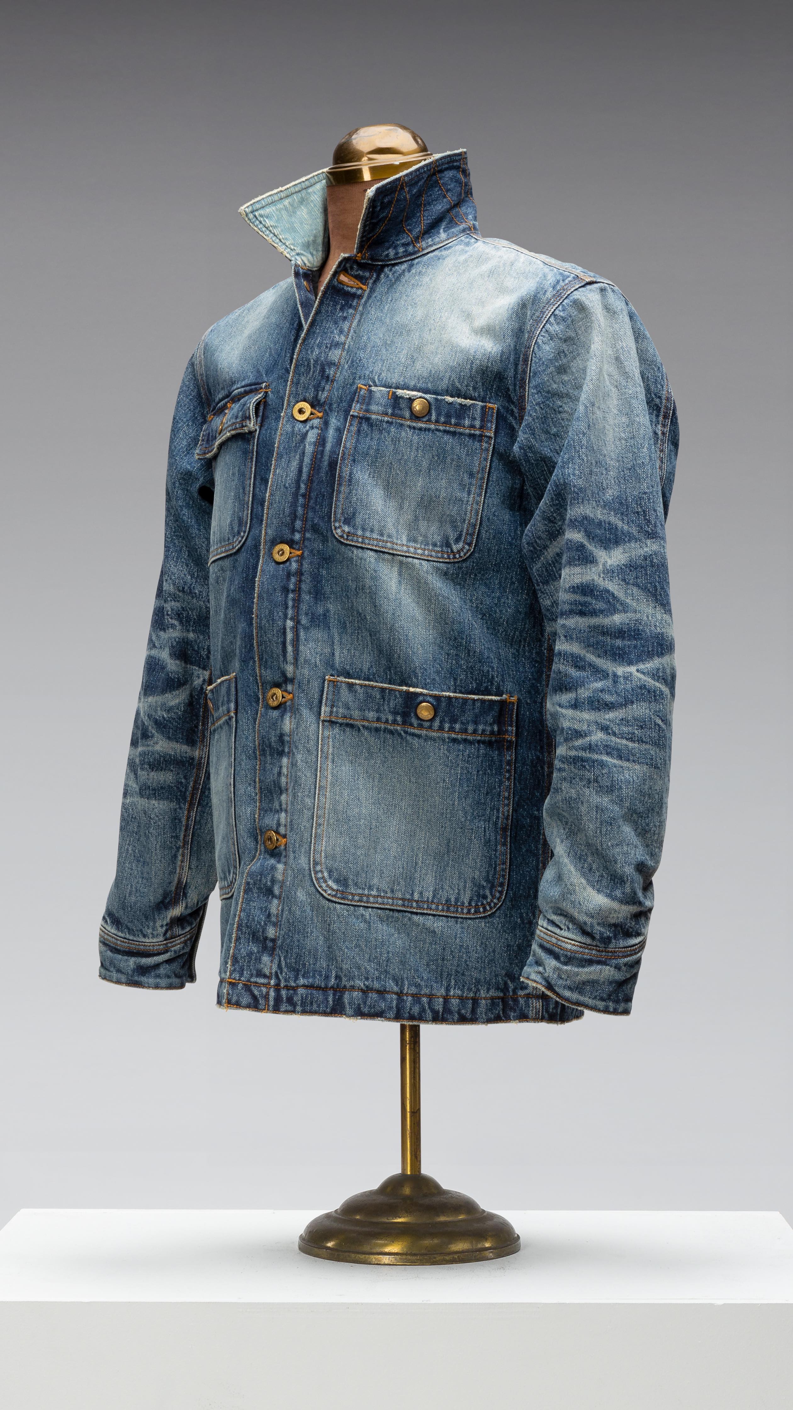 The Denim Mill Jacket, on set with Maeving. Crafted from the 