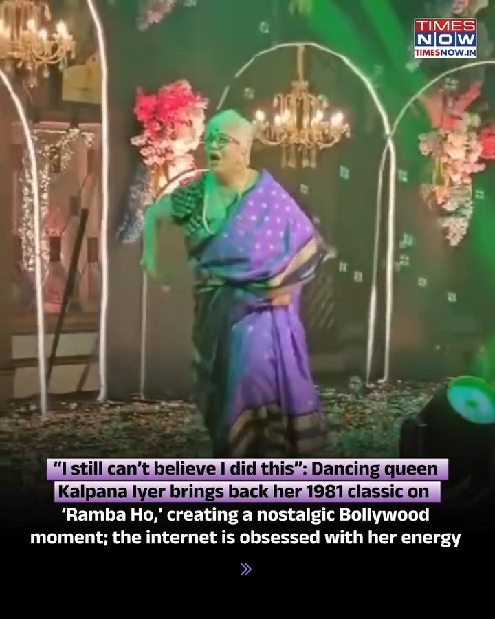 At 69, veteran actress and dancer Kalpana Iyer proved that true talent ...
