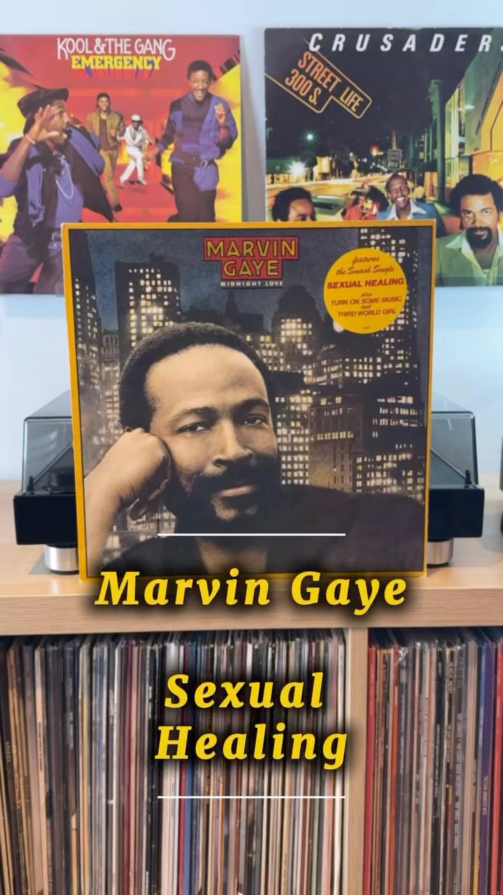 Sexual Healing - Marvin Gaye ( Midnight Love ) 1982 #marvingaye