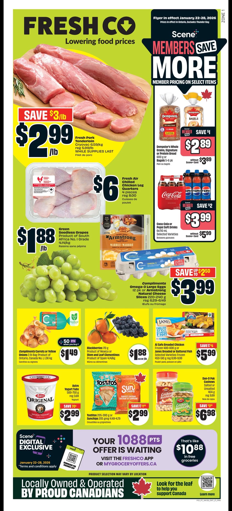 Flyers for FreshCo Valid from January 22 to 28, 2026🛒🎯 https://www ...