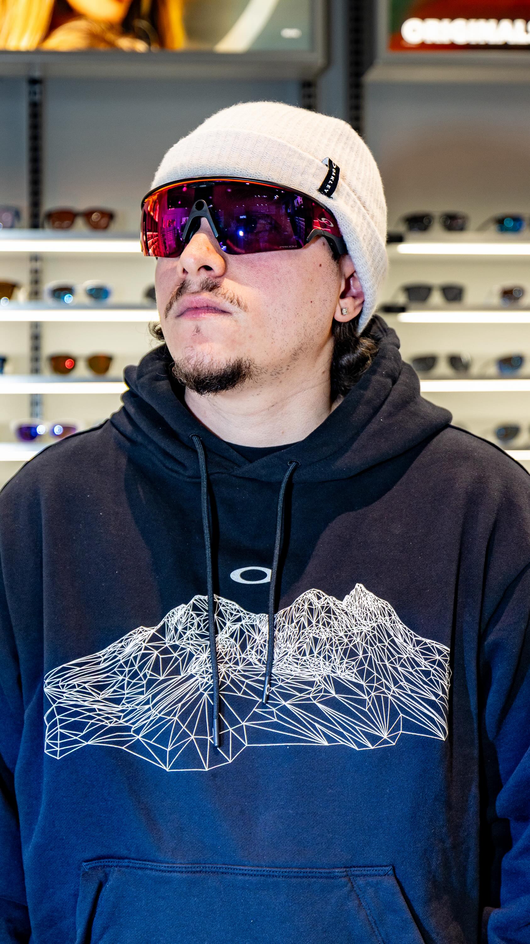 Polished White Oakley Radar Path Iridium Oakley Radar EV Path 