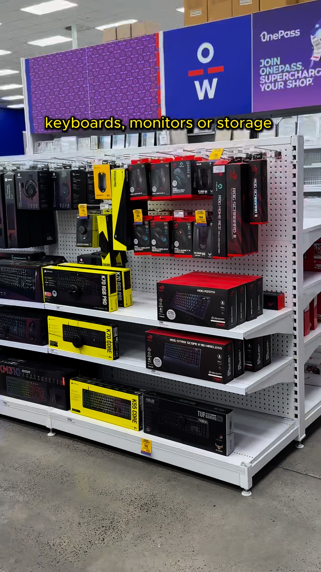 Officeworks has become my go to for high-end gaming products. This ...