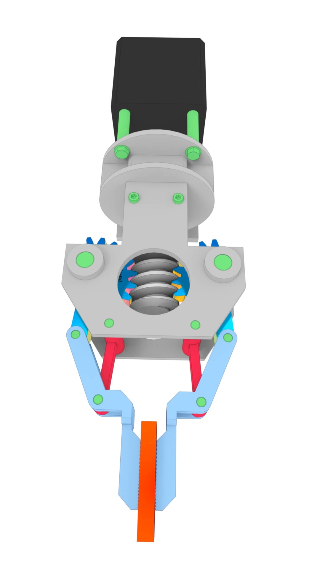 Infinite Rotation Robotic Gripper. #manufacturing #3ddesign # ...