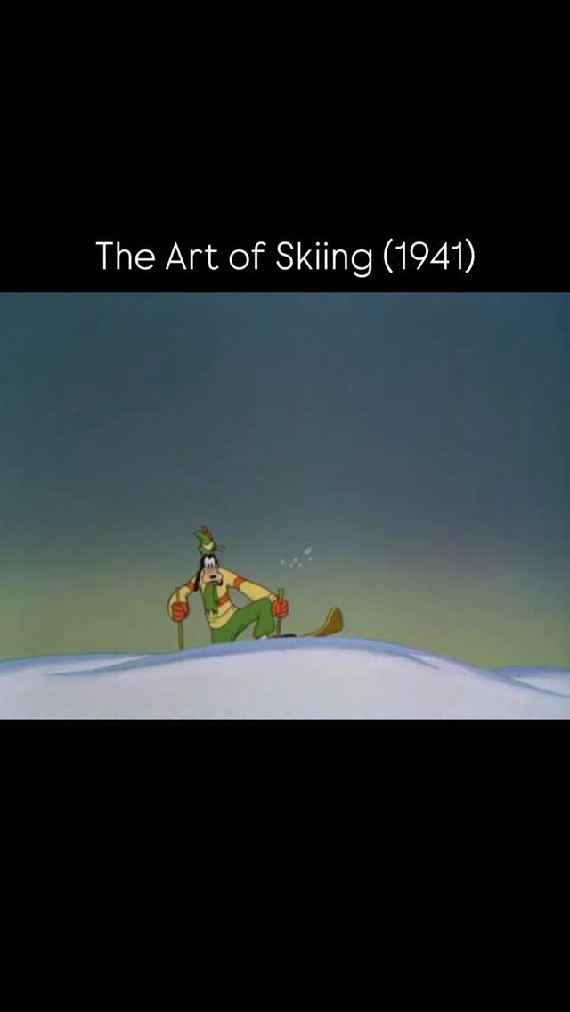 Goofy demonstrates the proper way to execute a kick turn in this clip ...