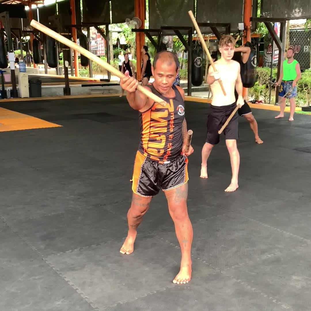 Train & Learn Krabi Krabong at Tiger Muay Thai in Thailand