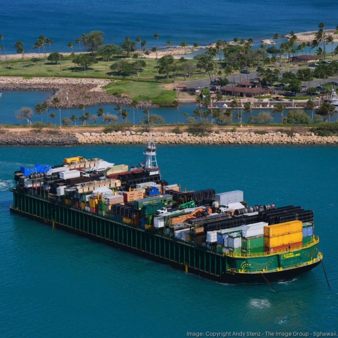 What makes the AML barge, Makani Loa, stand out? It's not just a large ...