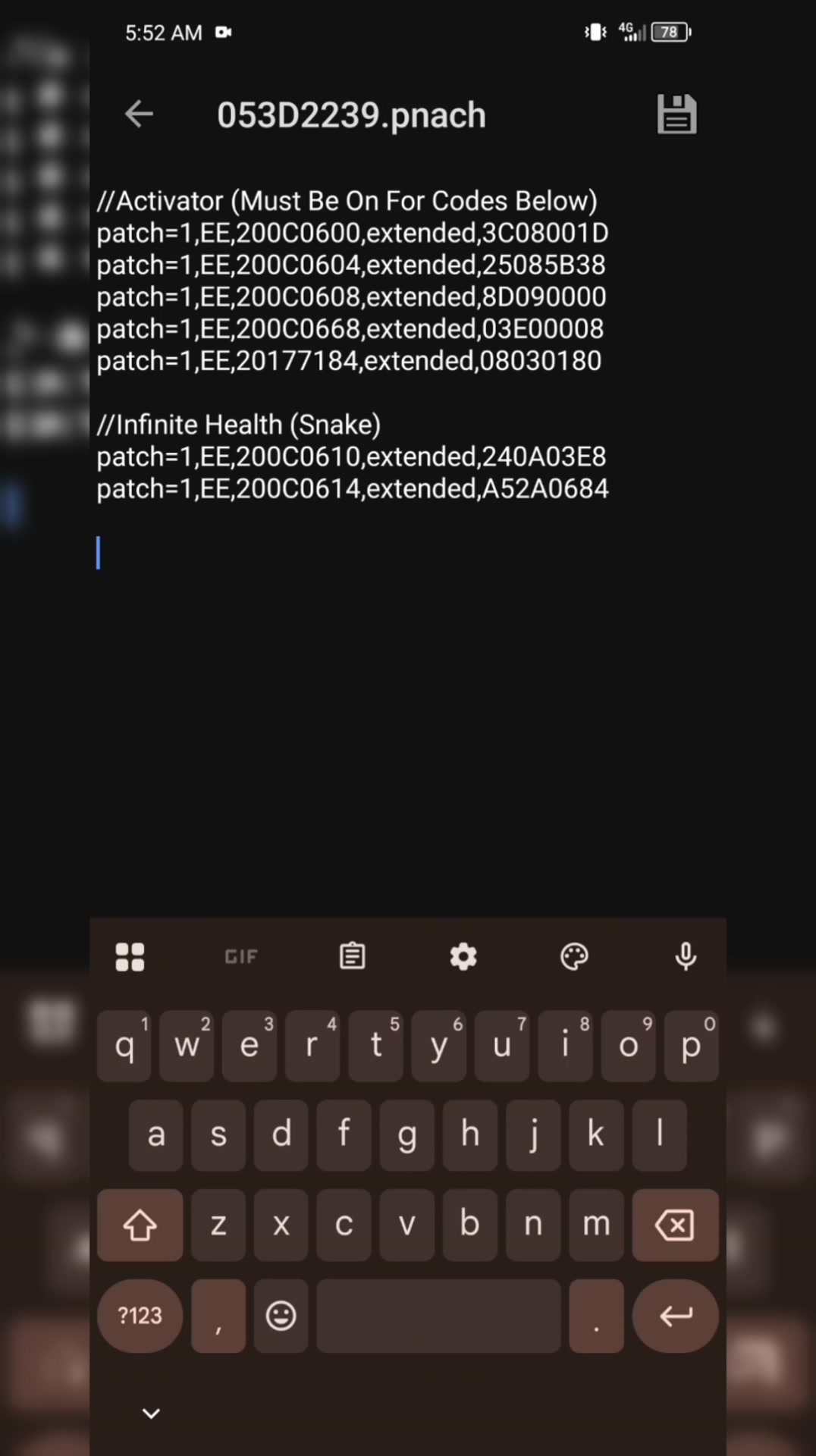 followers Note: BACKUP YOUR SAVE FILE BEFORE YOU ACTIVATE ANY