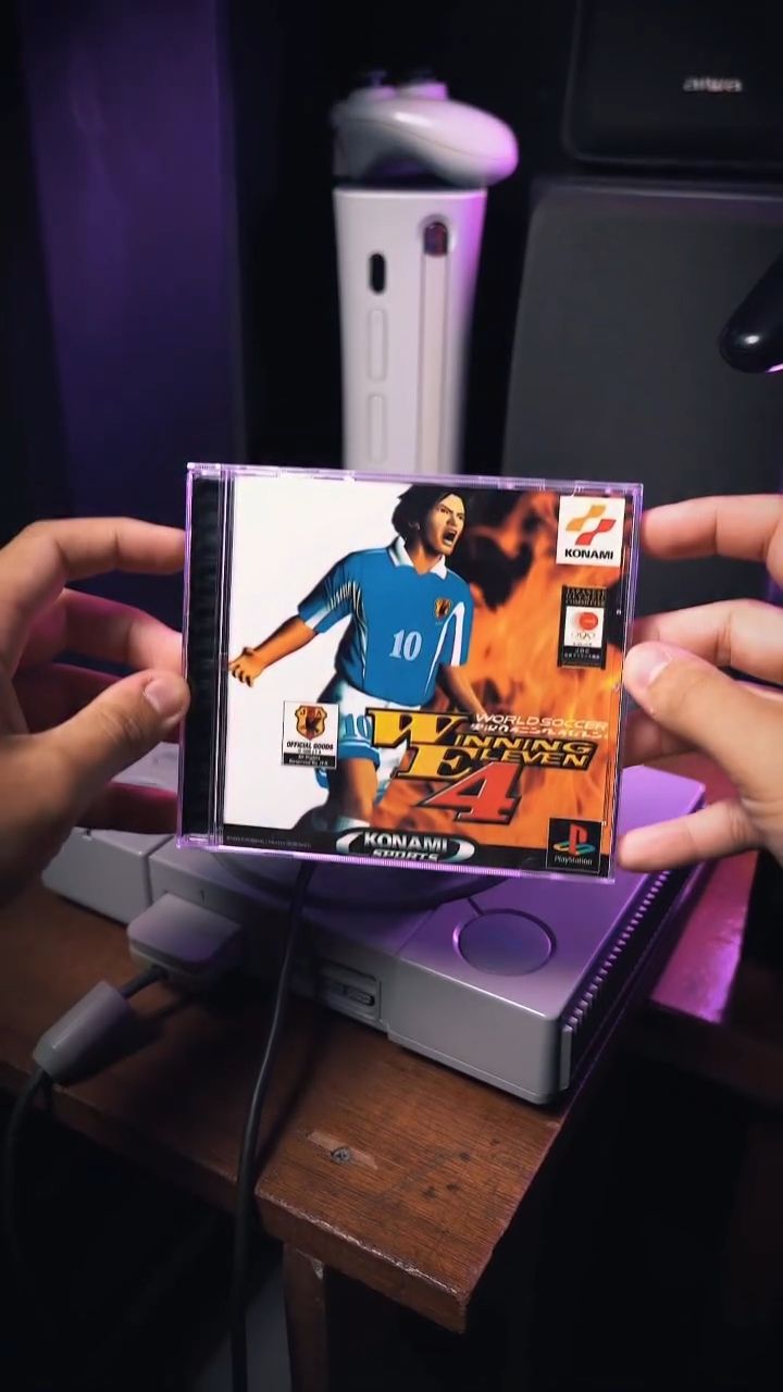 Winning Eleven 4 for PlayStation PS1 by Konami