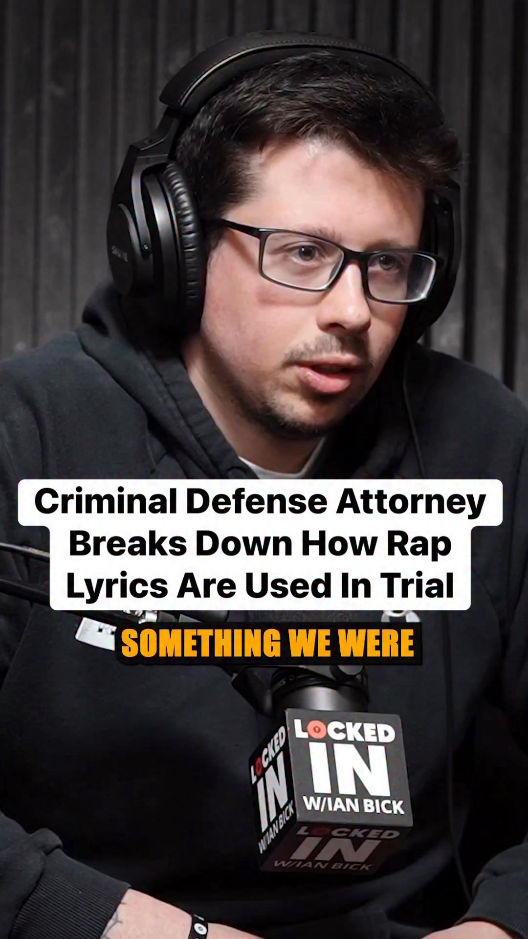 The prosecution only uses it in the rap genre, everyone else gets away ...