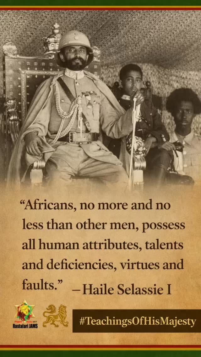 Grand rising massive! 🌞 Greetings in the name of H.I.M. Haile Selassie ...