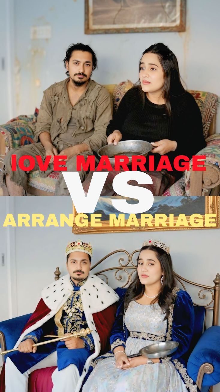 Love marriage vs arrange marriage , nepali funny video. Wait for the ...