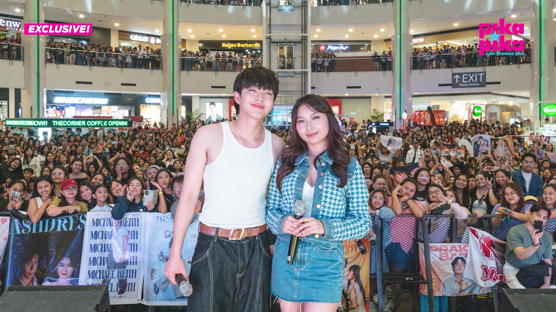 Flying high ang rising love team na sina Rabin Angeles at Angela Muji ...